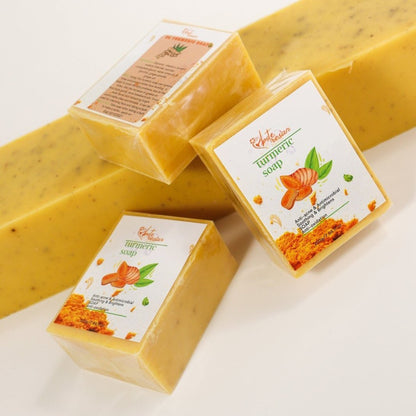 3 Turmeric bar Soaps