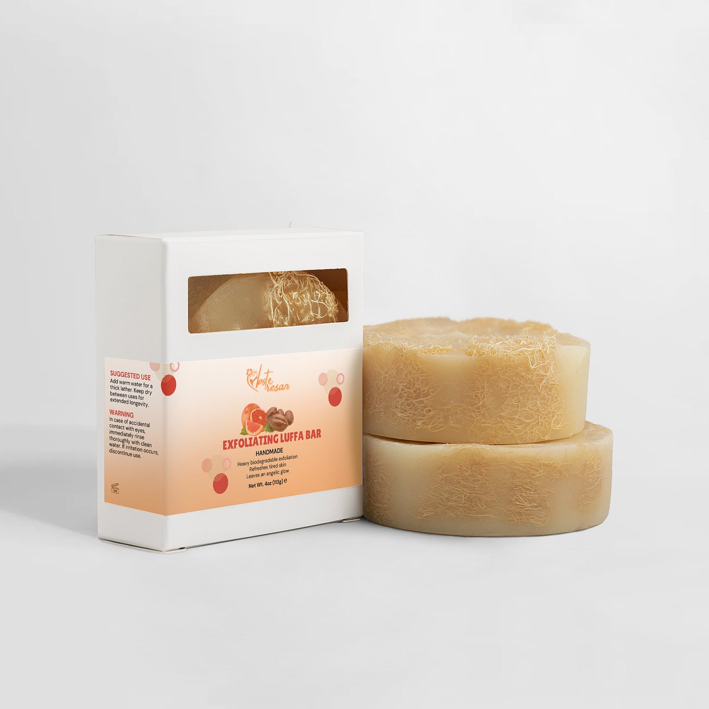 Exfoliating Luffa Bar