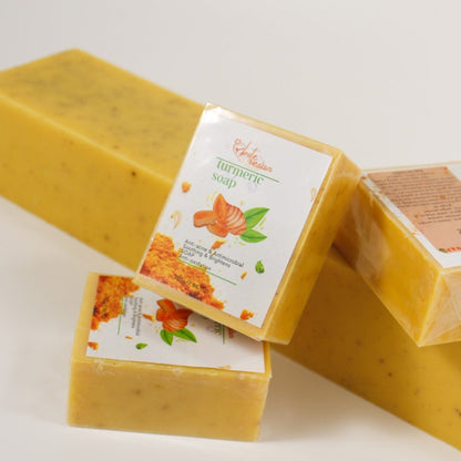 3 Turmeric bar Soaps