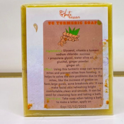 3 Turmeric bar Soaps