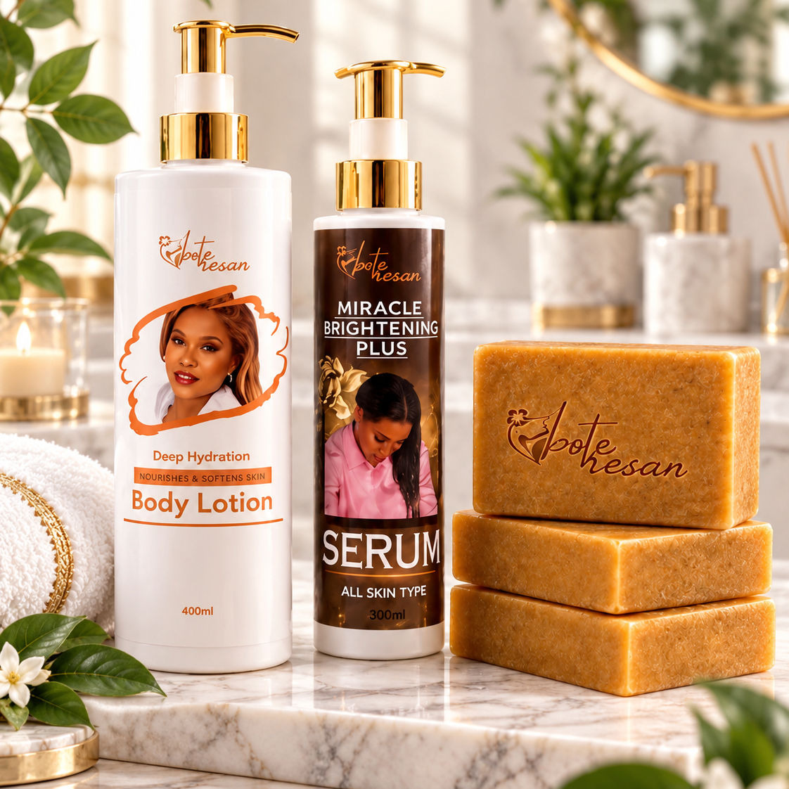 Golden glow & hydrate kit